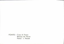 MODERN CARD Pompei Put di Pansa