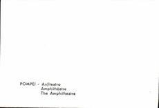 MODERN CARD Pompei Anfiteatro