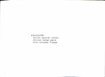 MODERN CARD Anacapri Old Roman staircase