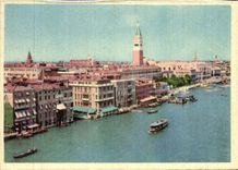 MODERN CARD Venezia Canal Large visto dall viola