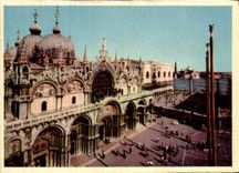 MODERN CARD Venezia Chiesa Piazzetta di S Marco