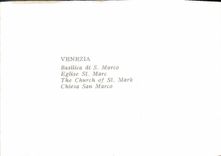 MODERN CARD Venezia Basilica di S Marco