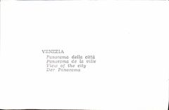 MODERN CARD Venezia Panorama beyond citta