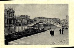 MODERN CARD Venezia Big shot della Stazione E Chiesa degli Scalzi