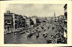 MODERN CARD Venezia Large Regatta Sul Canal