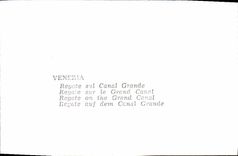 MODERN CARD Venezia Large Regatta Sul Canal