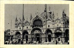 MODERN CARD Venezia Plazza E Chiesa di S Marco
