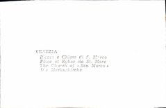 MODERN CARD Venezia Plazza E Chiesa di S Marco