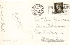 VINTAGE POSTCARD Napoli Litoranea