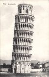 VINTAGE POSTCARD L Bell-tower Rammed
