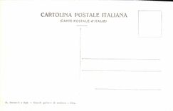 CPA Pisa Interno del Battistero Fonte battesimale