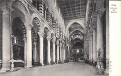 CPA Pisa Interno del duomo 