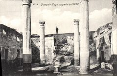 VINTAGE POSTCARD Pompei Put Scoperta nel 1892