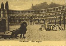 León de Circo Máximo Ultima Preghiera de la POSTAL de la VENDIMIA