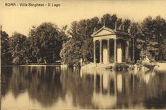Chalet de Roma Borghese de la POSTAL de la VENDIMIA él Lago