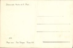 POSTAL MODERNA basílica di S Pablo del nelle de Roma Interno