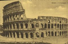 POSTAL Roma L Colosseo de la VENDIMIA