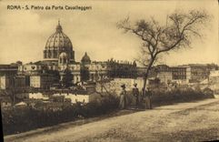 CPA Roma S Pietro da Porta Cavalleggeri 