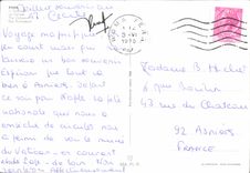 POSTAL MODERNA Roma el Colosseum