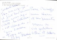 POSTAL MODERNA Citta Del Vaticano Basilica di S Pedro