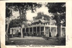 VINTAGE POSTCARD Trinottieres principal House southern parts and Western Children