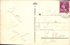 Reina de Trouville de la POSTAL de la VENDIMIA de las playas una esquina del casino