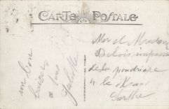 POSTAL Trouville de la VENDIMIA el barco de Le Havre