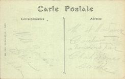 VINTAGE POSTCARD Tours Seen on the Cathedral and the Church Martin Saint