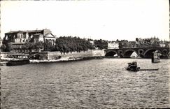 CPM Toulouse La Garonne vers l'eglise et la Daurade