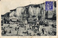CPA Le Treport Les Falaises