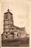 VINTAGE POSTCARD Thunder Notre Dame Church