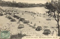 El cuadro total de Royan de la POSTAL de la VENDIMIA tiene Pontaillac