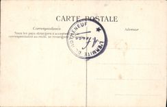 La POSTAL Rotheneuf de la VENDIMIA el ermitaño entre el suyo trabaja folklore