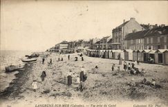 CPA Langrune sur Mer Vue prise du Castel 