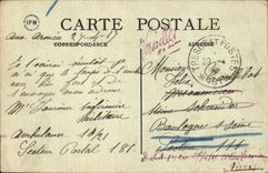 VINTAGE POSTCARD Crepy in Valois the Castle of Geresmes