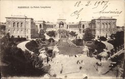CPA Marseille Le palais Longchamp Cercle Cercle du soldat Marseille 