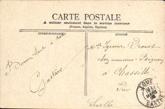 VINTAGE POSTCARD Nice Quay of the South Ponchettes Lavender fields