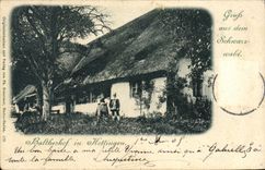 VINTAGE POSTCARD Baltheshof in Hottingen