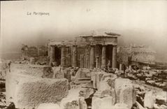 VINTAGE POSTCARD Parthenon