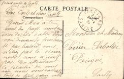 Monasterio de la POSTAL de la VENDIMIA de la puerta de trampa entrada grande del refectorio