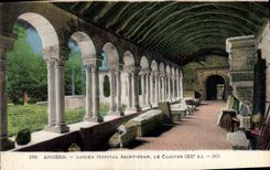 La POSTAL de la VENDIMIA encoleriza el hospital santo viejo Jean el claustro