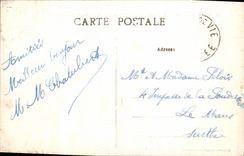 St Gil de la POSTAL de la VENDIMIA Croix de Vie los barcos de Daguin de los embarcaderos la cornisa de Vendean