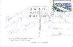 MODERN CARD Biarritz the Rock of the Virgin