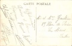 VINTAGE POSTCARD Rennes Law courts