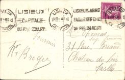 CPA Cabourg La grande et la petite Digue 