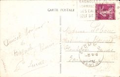 CPA Bagnoles de l'Orne Le Casino du Lac et les Jardins 