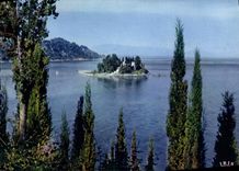 MODERN CARD Corfou Island of Ulysses