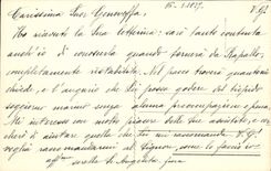 VINTAGE POSTCARD Villa Baroness Gamba Put Veined C Daghero per aspiranti Missionarie Arignano