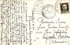 VINTAGE POSTCARD Belveglio Panorama