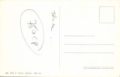 Panorama de Saluto DA Bormio de la POSTAL de la VENDIMIA